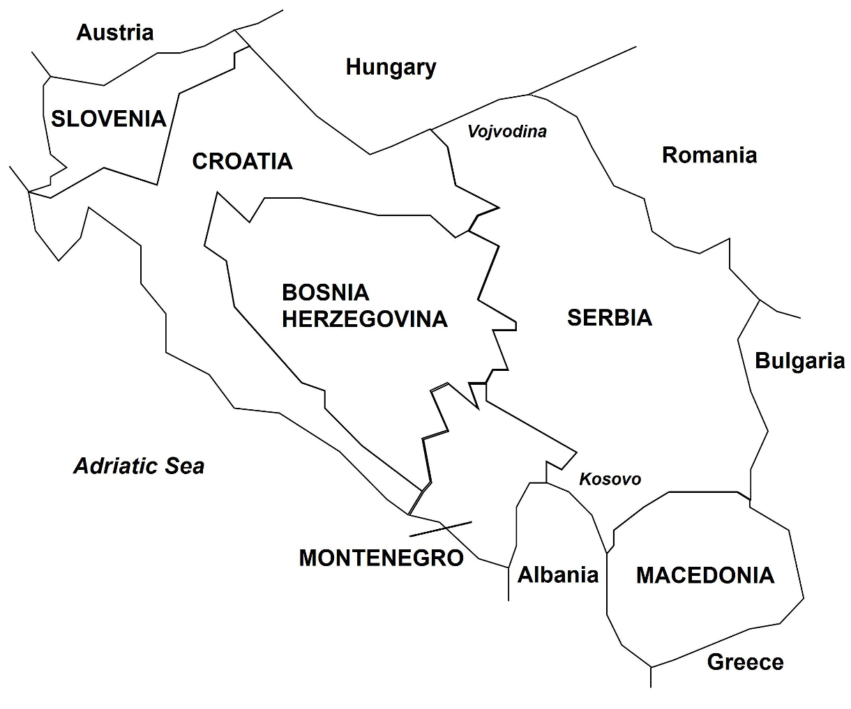 January 5 1992 Bosnian War Bosnian Serbs Secede From Bosnia   Bosnian War 1 